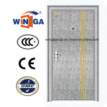 304 Stainless Steel Material Exterior Security Metal Door (W-GH-01)